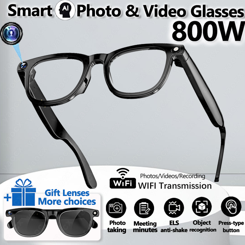 Photography Japanese - 2026 Smart Glasses 800W Camera Al