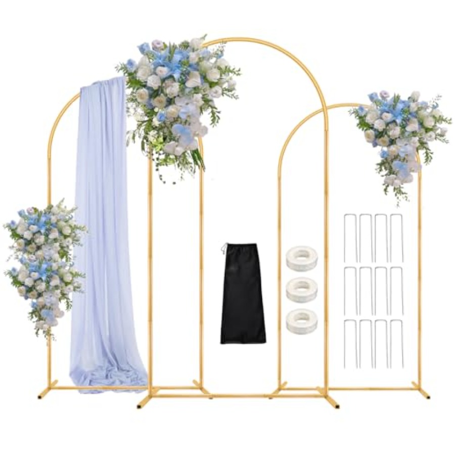 Backdrop Stand Kit - Wedding Arch Backdrop Stand, 6FT, 5FT,