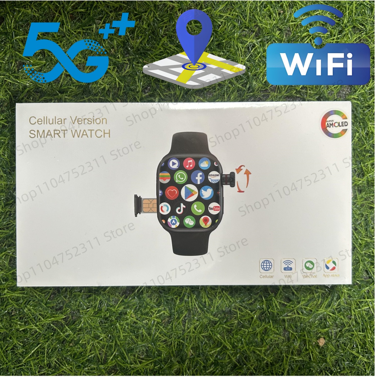 Intervalometer Timer - CD99 watch X 5G smartwatch 2.29inch