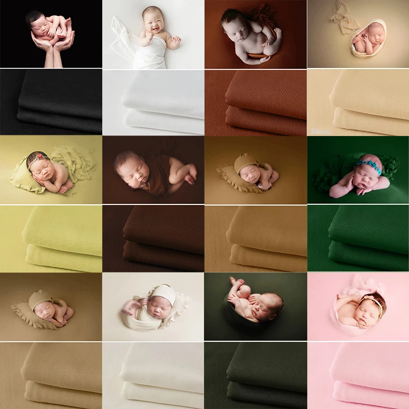 Photography Composition - 40/150*170cm Newborn Photography Props Blanket Baby