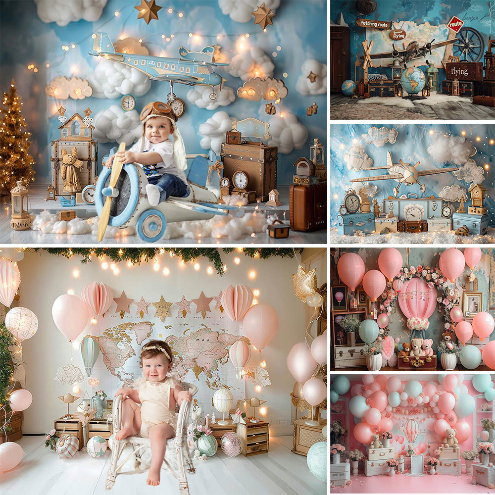 Photography Mapped - Mocsicka Kids Birthday Party Background Boy