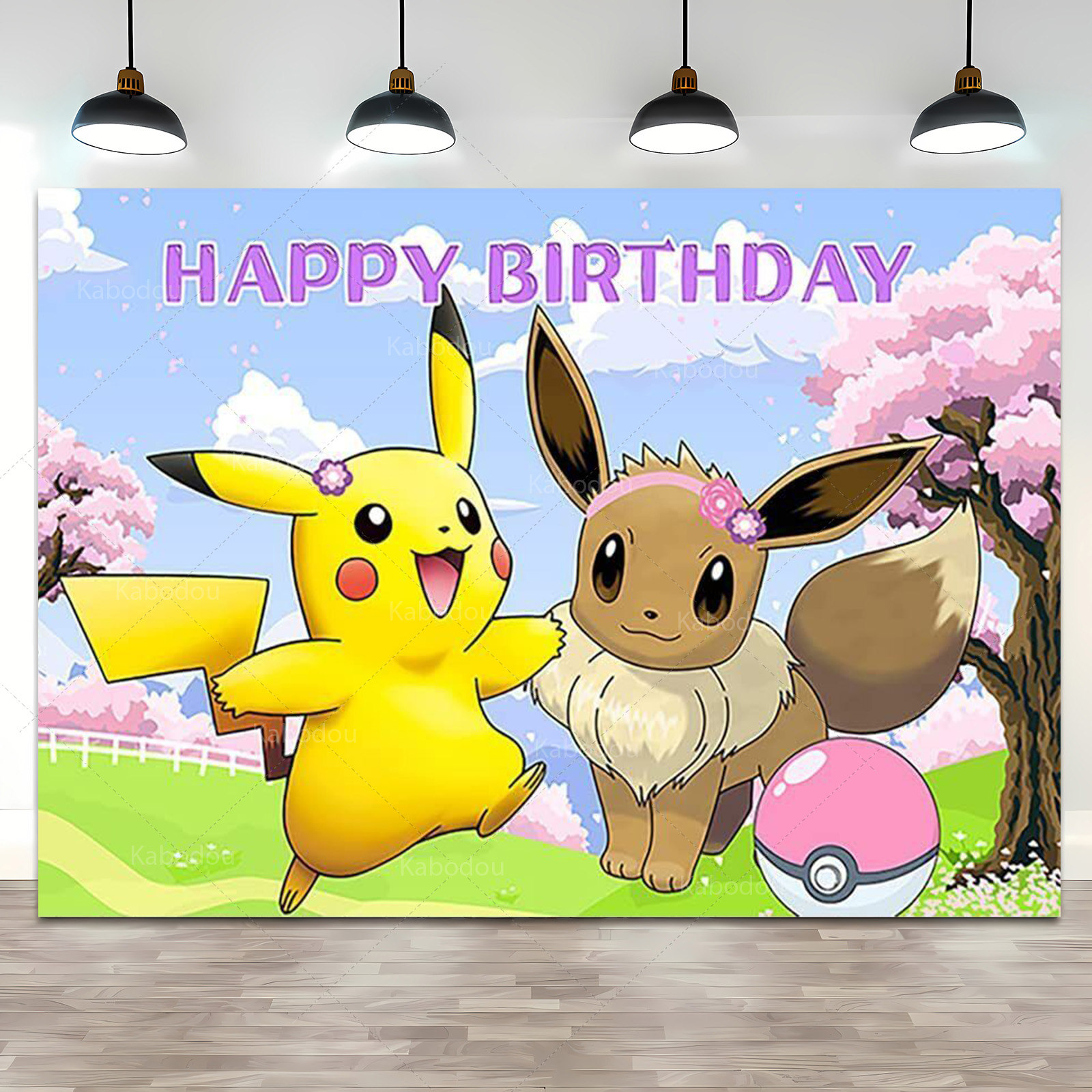 Pokemon Eevee Birthday Party B - مراجعة Photography Composition وسعره