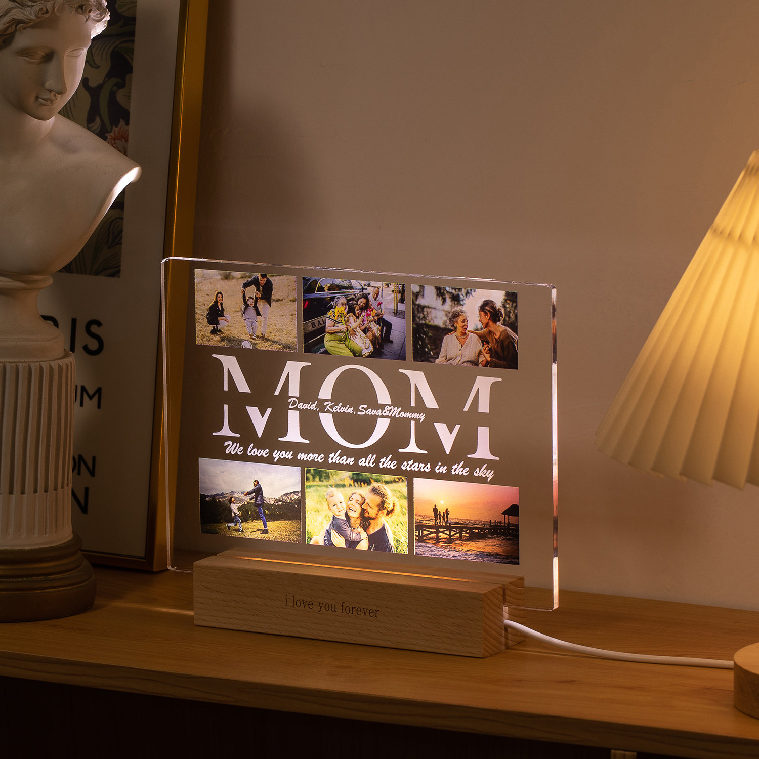 Personalized Custom Photo Text - مراجعة Photography Bulb وسعره