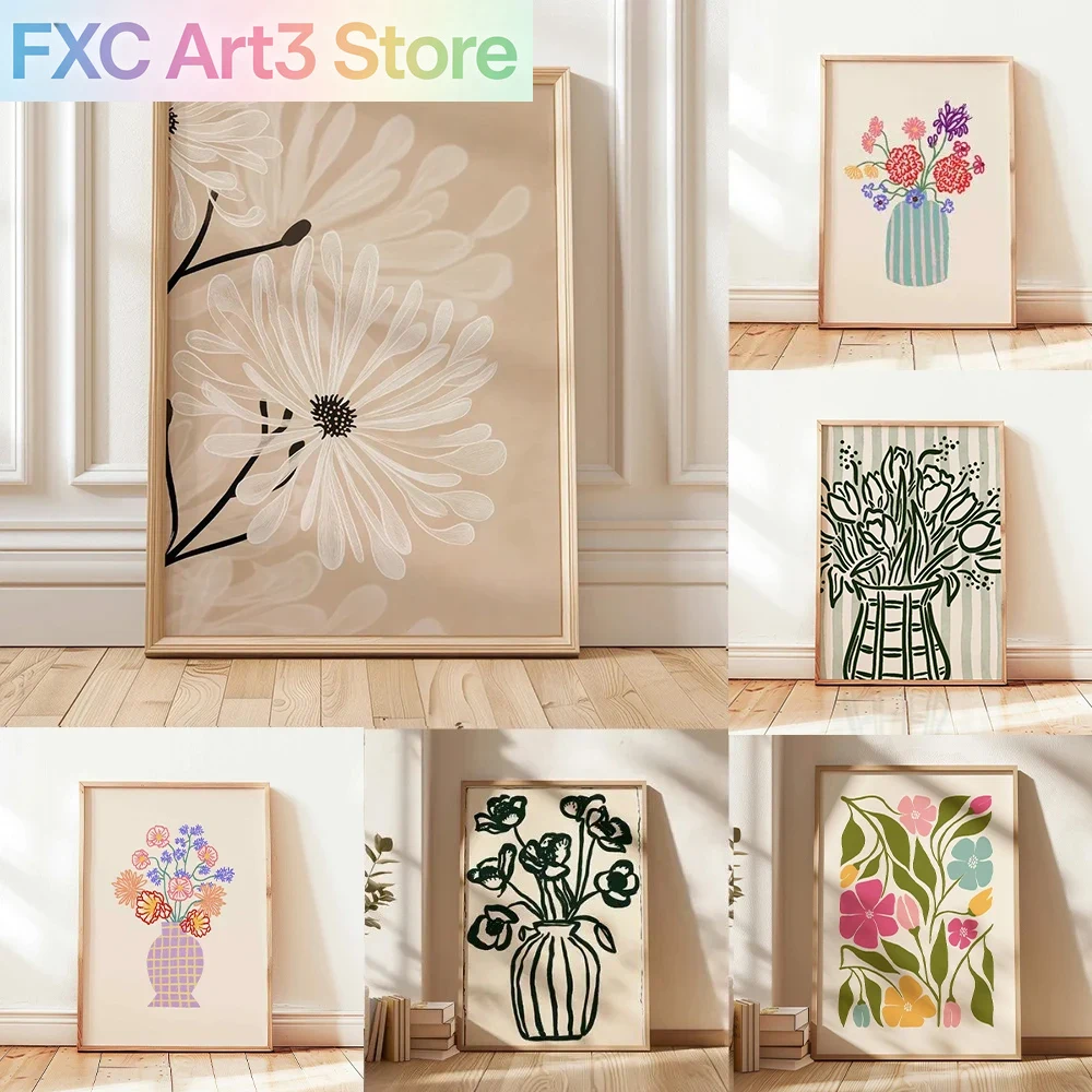 Frameless,1pc Retro Beige Flor - مراجعة Photography Angle وسعره
