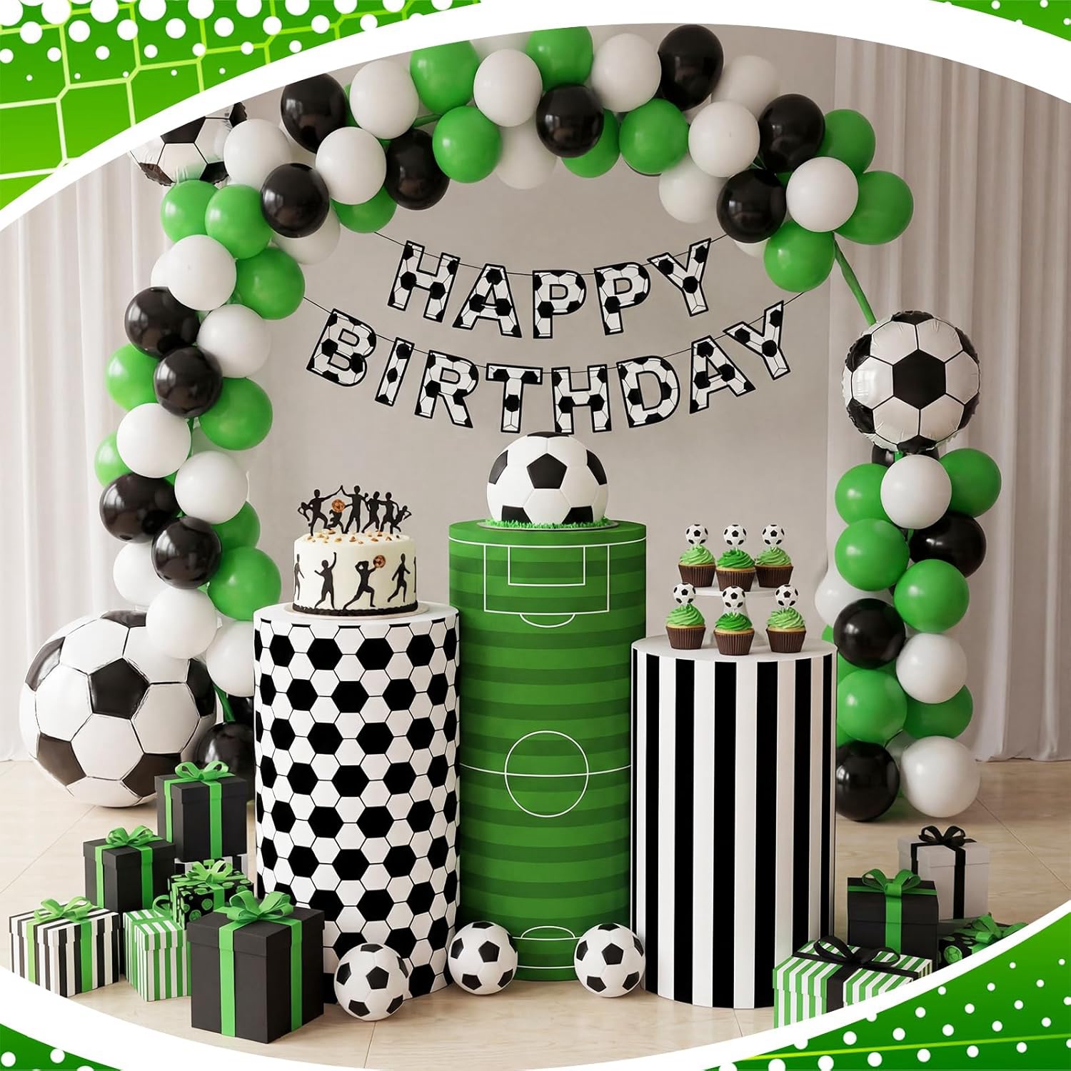 Yeele Soccer Game Cylinder Ped - مراجعة Backdrop Stand Kit وسعره