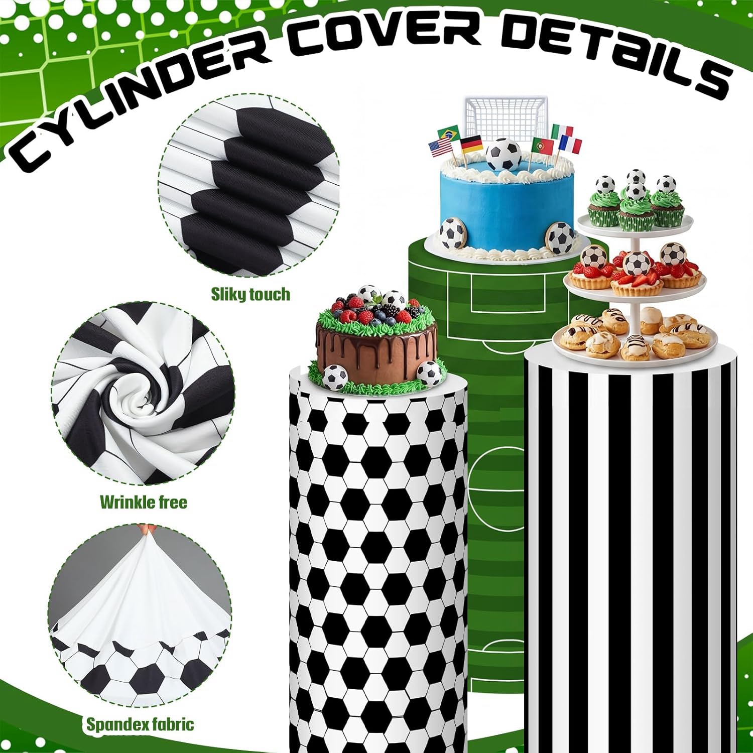 Yeele Soccer Game Cylinder Ped - مراجعة Backdrop Stand Kit وسعره