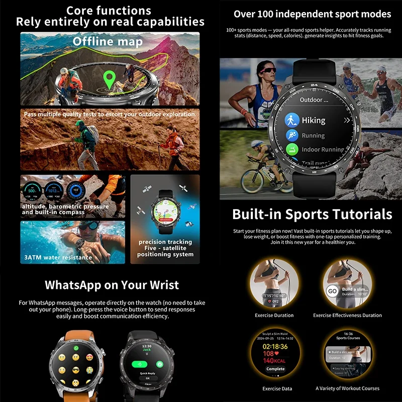 2026 New Men Smart Watch with  - مراجعة Intervalometer Timer وسعره