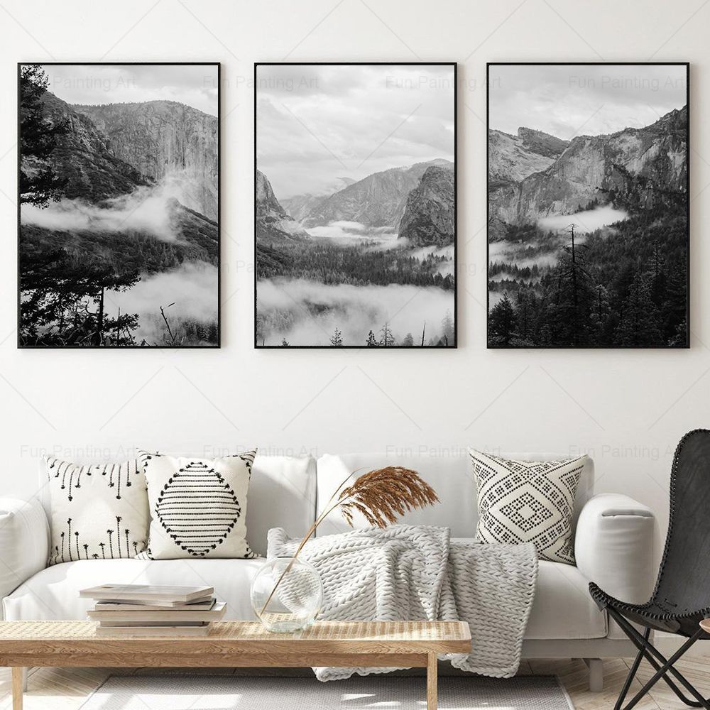 National Park Prints Scandinav - مراجعة Photography Yosemite وسعره