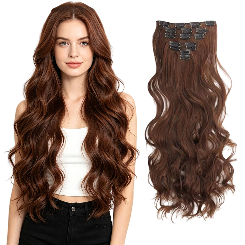 20inch Long Wavy Hair Extensio - مراجعة Photography Date وسعره