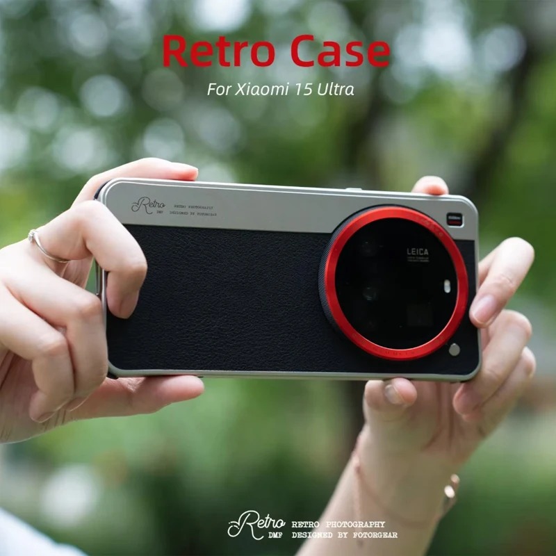Fotorgear-Retro Classic Phone  - مراجعة Xiaomi Photography Kit 15 Ultra وسعره