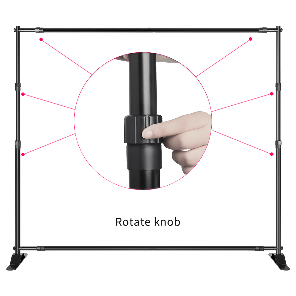 SH Double-Crossbar Backdrop Ba - مراجعة Backdrop Stand Kit وسعره