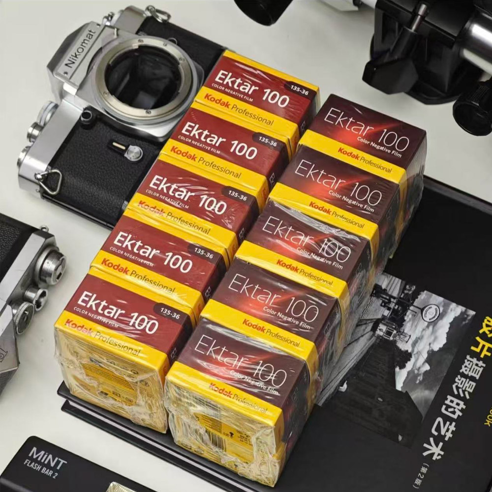 Kodak ektar100 Film 135 Color  - مراجعة Photography Date وسعره