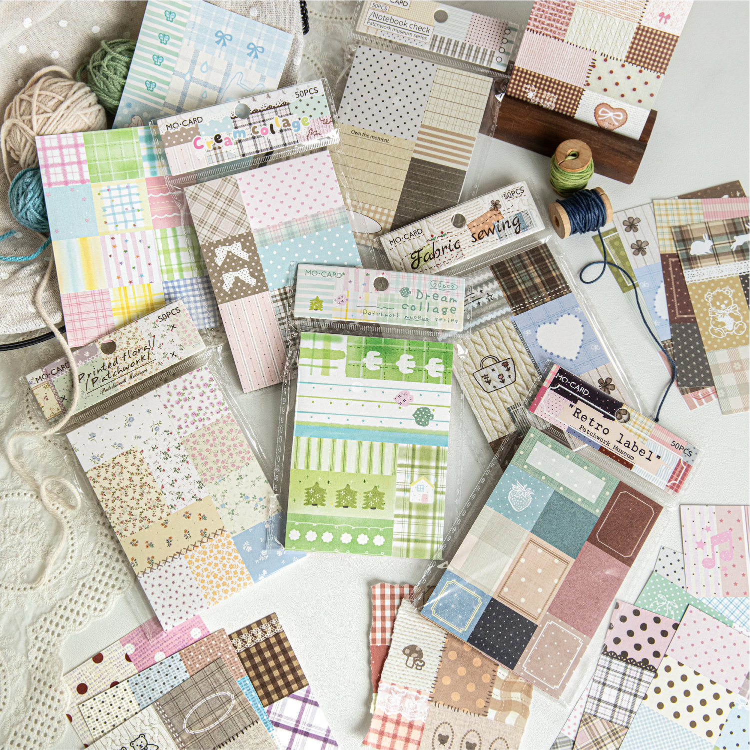50pcs creative splice pattern  - مراجعة Photography Journal وسعره