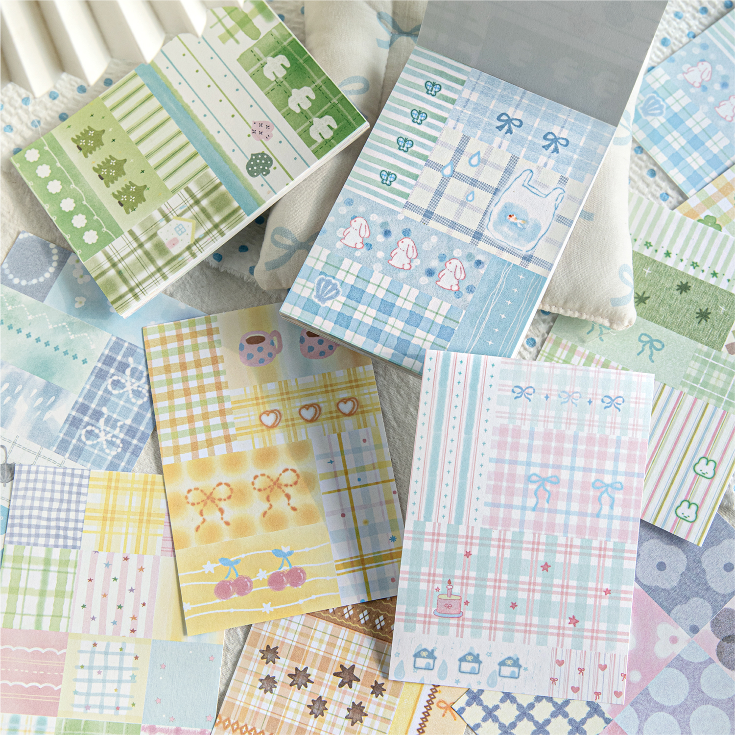 50pcs creative splice pattern  - مراجعة Photography Journal وسعره