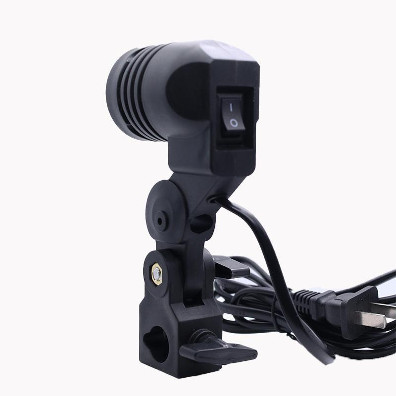 Black 1.8M Cable Cord E27 Sock - مراجعة Photography Bulb وسعره