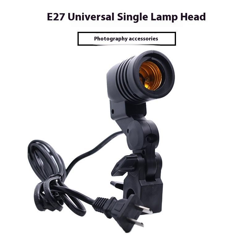 Black 1.8M Cable Cord E27 Sock - مراجعة Photography Bulb وسعره