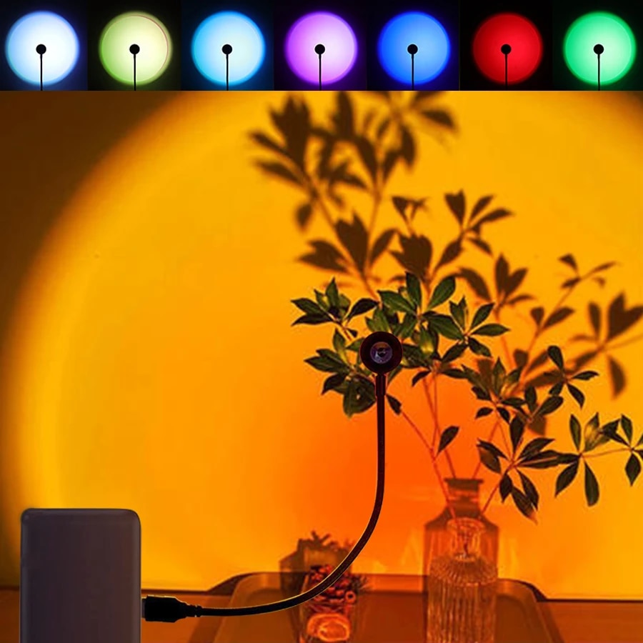 MeeToo USB Sunset Mood Lamp Le - مراجعة Photography Bulb وسعره
