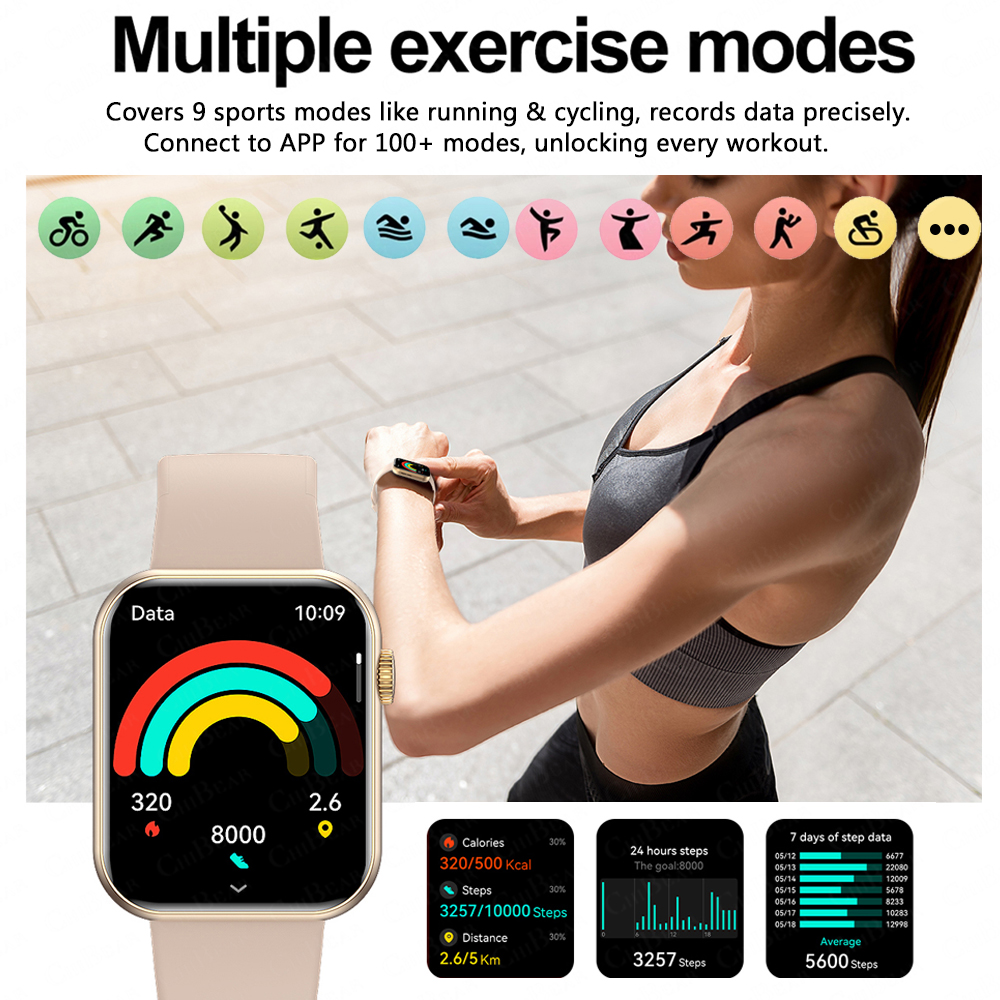 2025 New Sports Smart Watch Me - مراجعة Intervalometer Timer وسعره