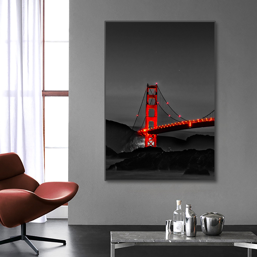 3PCS Frameless Poster Golden G - مراجعة Photography Angle وسعره