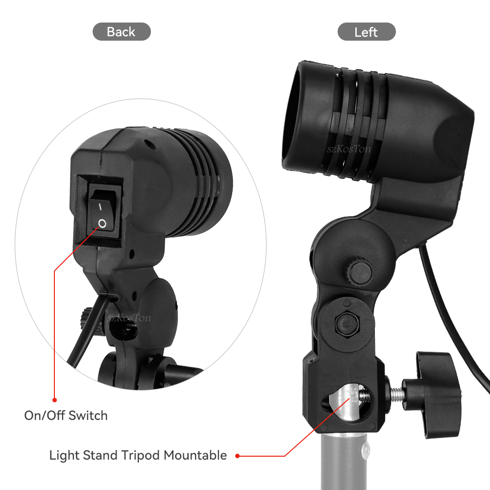 Single Head Bulb Holder E27 So - مراجعة Photography Bulb وسعره