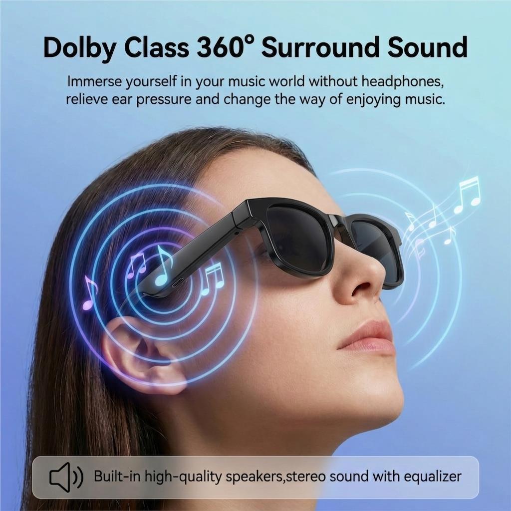 AI Smart Glasses Touch Control - مراجعة Photography Japanese وسعره