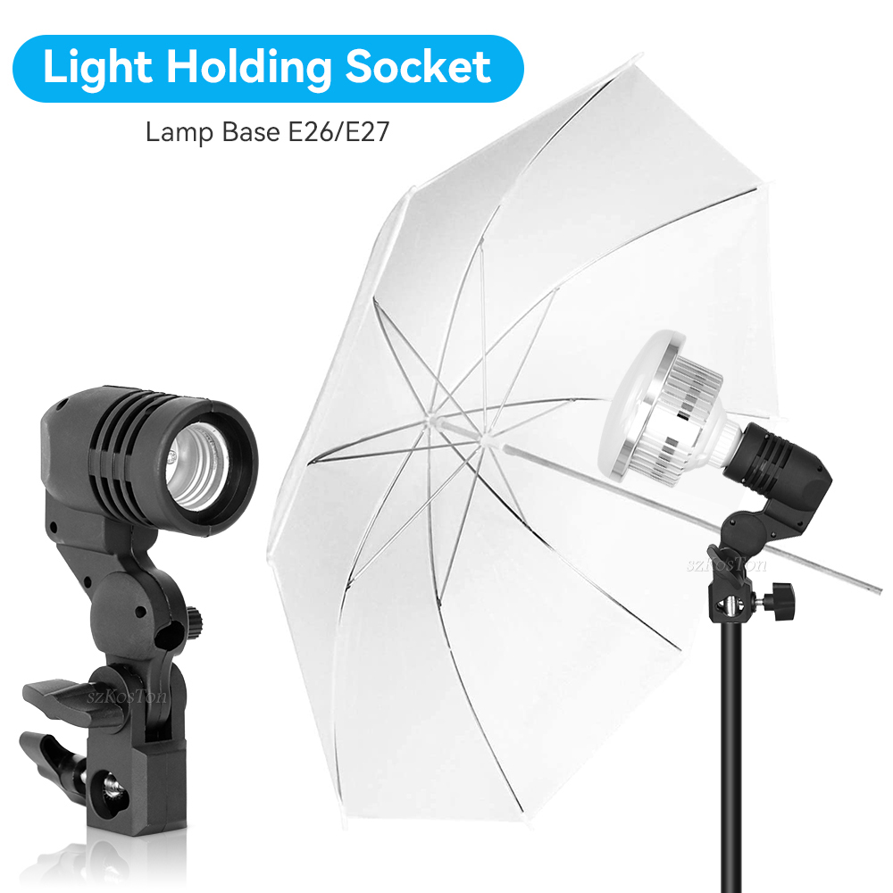 2PCS/1PC E27 Single Head Bulb  - مراجعة Photography Bulb وسعره