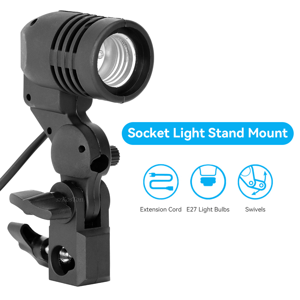 2PCS/1PC E27 Single Head Bulb  - مراجعة Photography Bulb وسعره