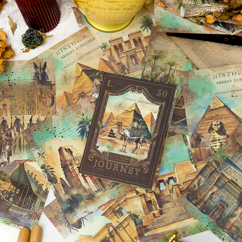30pcs Travel Scenery Deco Scra - مراجعة Photography Journal وسعره