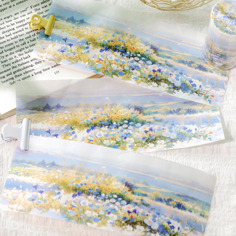 74mm*2m PET Tapes Spring Flowe - مراجعة Photography Journal وسعره