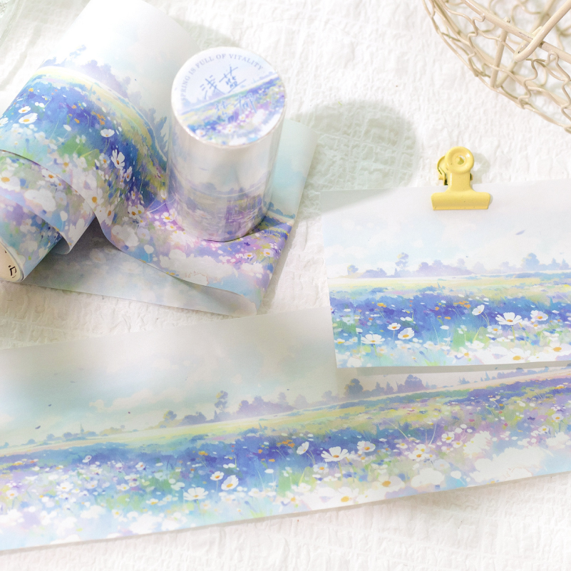 74mm*2m PET Tapes Spring Flowe - مراجعة Photography Journal وسعره