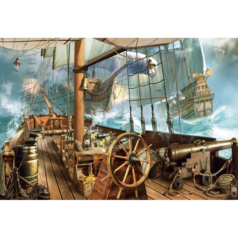 Retro Pirate Ship Baby Birthda - مراجعة Photography Mapped وسعره