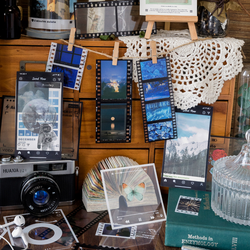 15 pcs INS Transparent photo f - مراجعة Photography Journal وسعره