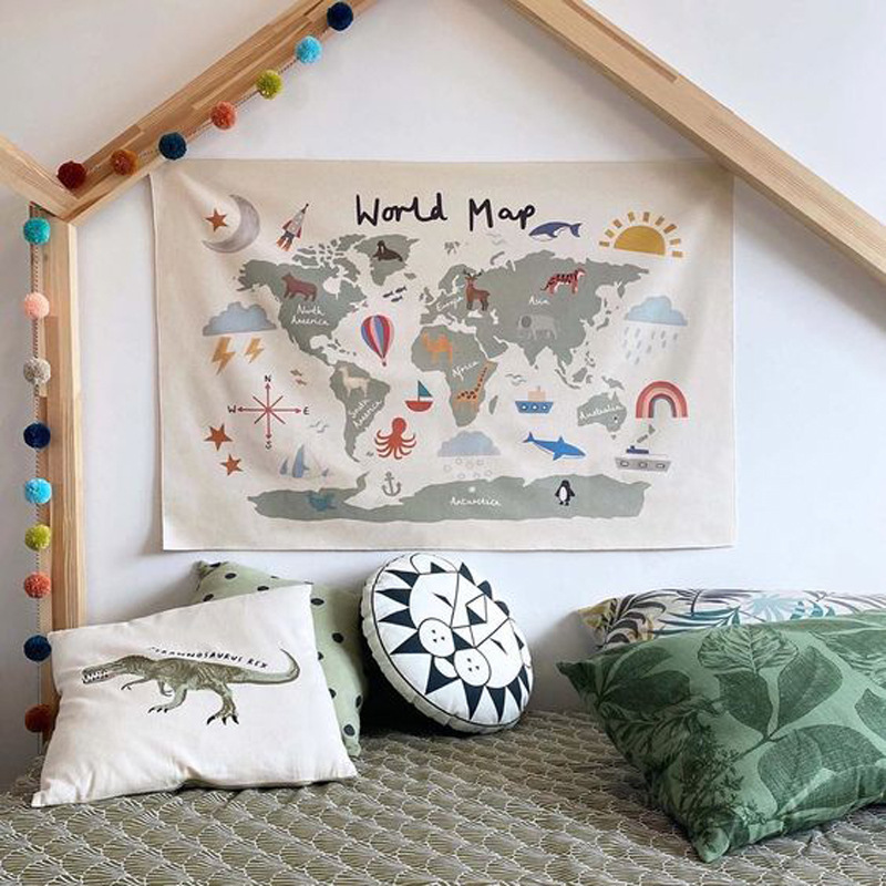 Nordic Wall Decor Kids Room Wo - مراجعة Photography Mapped وسعره