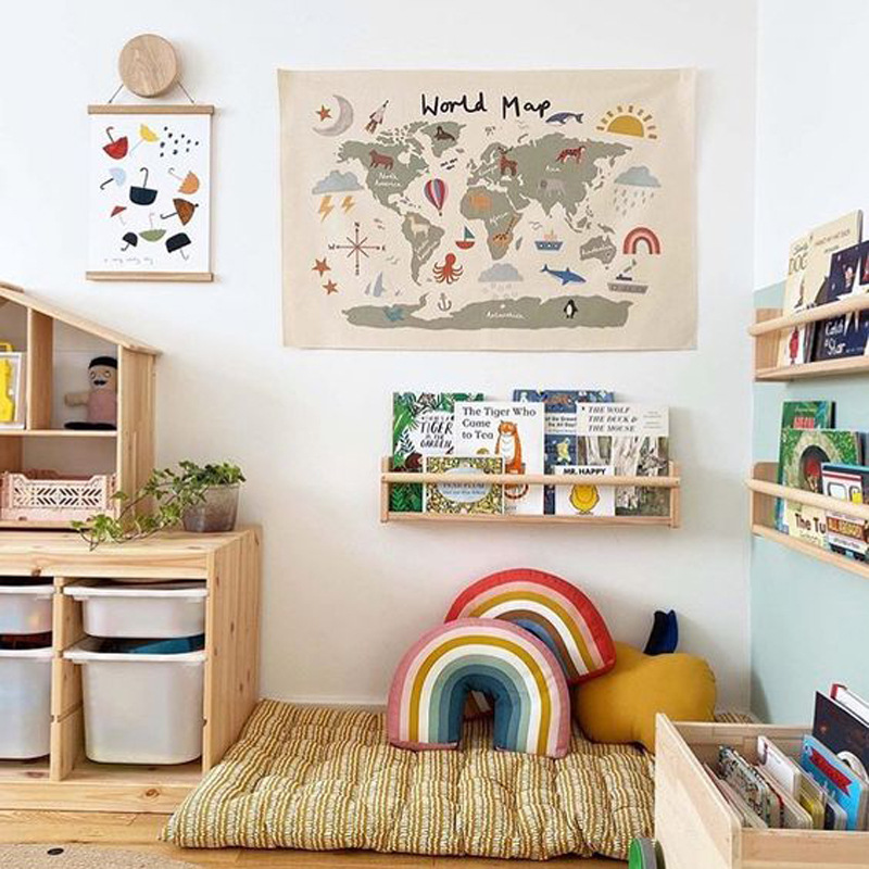 Nordic Wall Decor Kids Room Wo - مراجعة Photography Mapped وسعره