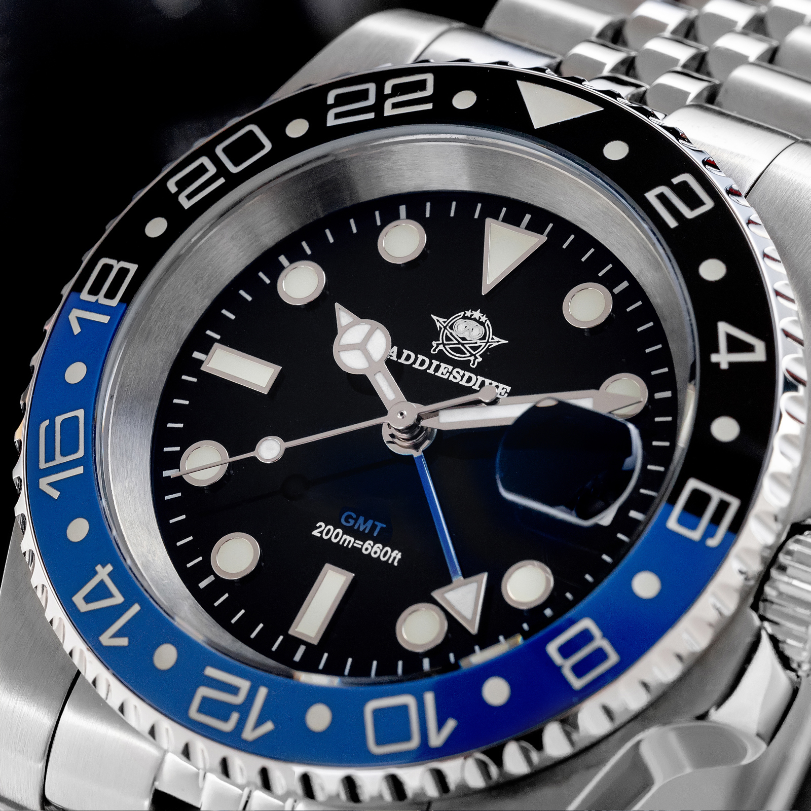 ADDIESDIVE AD2050 Luxury GMT W - مراجعة Intervalometer Timer وسعره