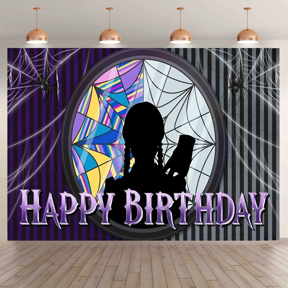 Gothic spider web themed birth - مراجعة Photography Composition وسعره