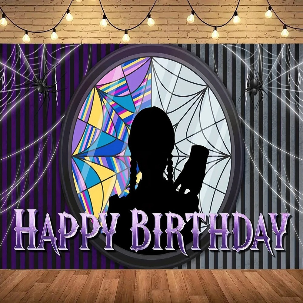 Gothic spider web themed birth - مراجعة Photography Composition وسعره