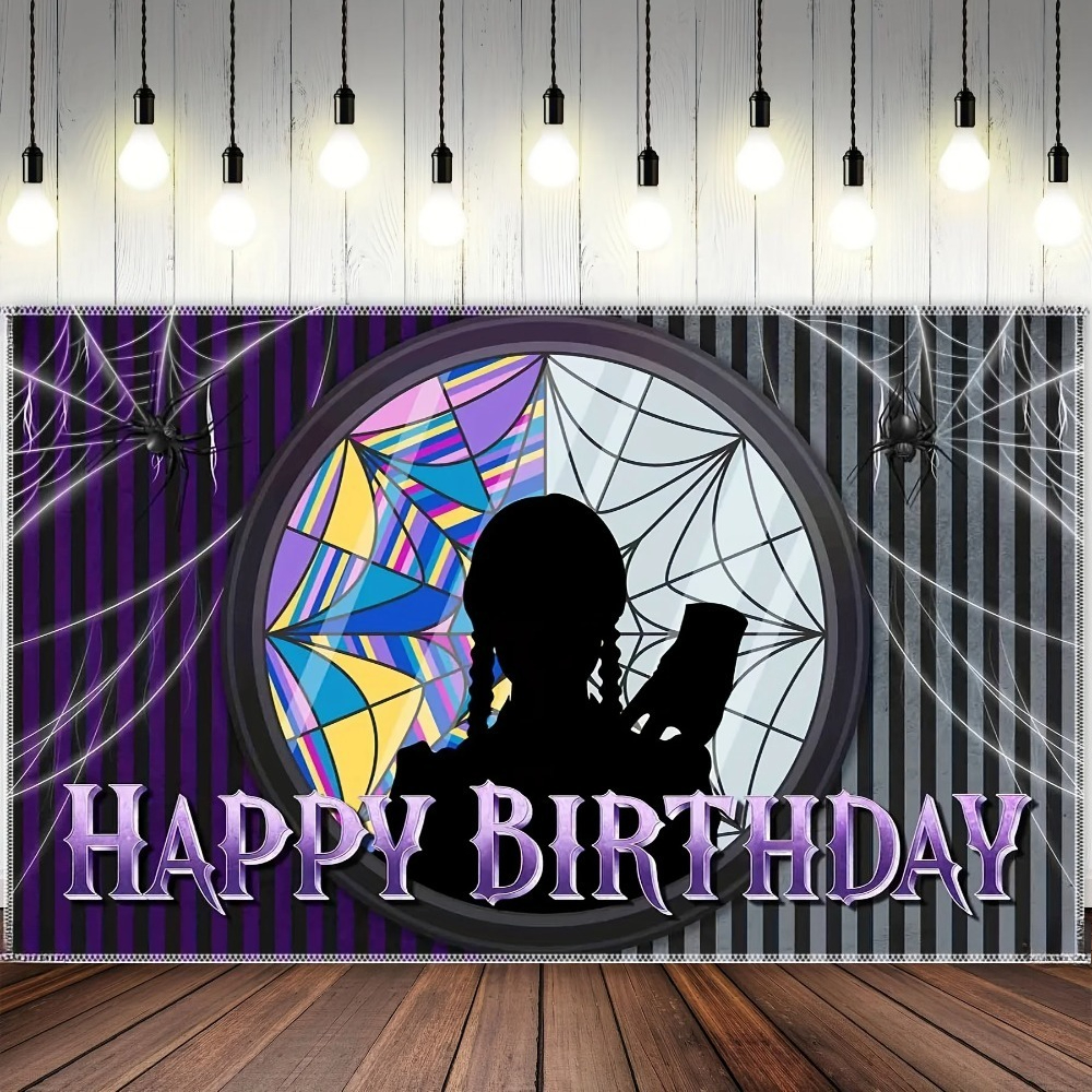 Gothic spider web themed birth - مراجعة Photography Composition وسعره