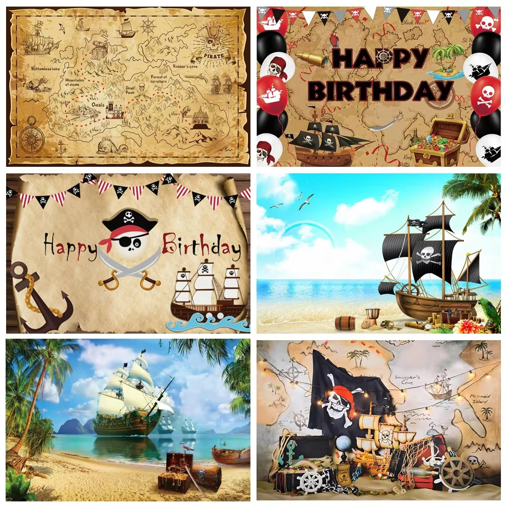 Pirate background Banner Photo - مراجعة Photography Mapped وسعره