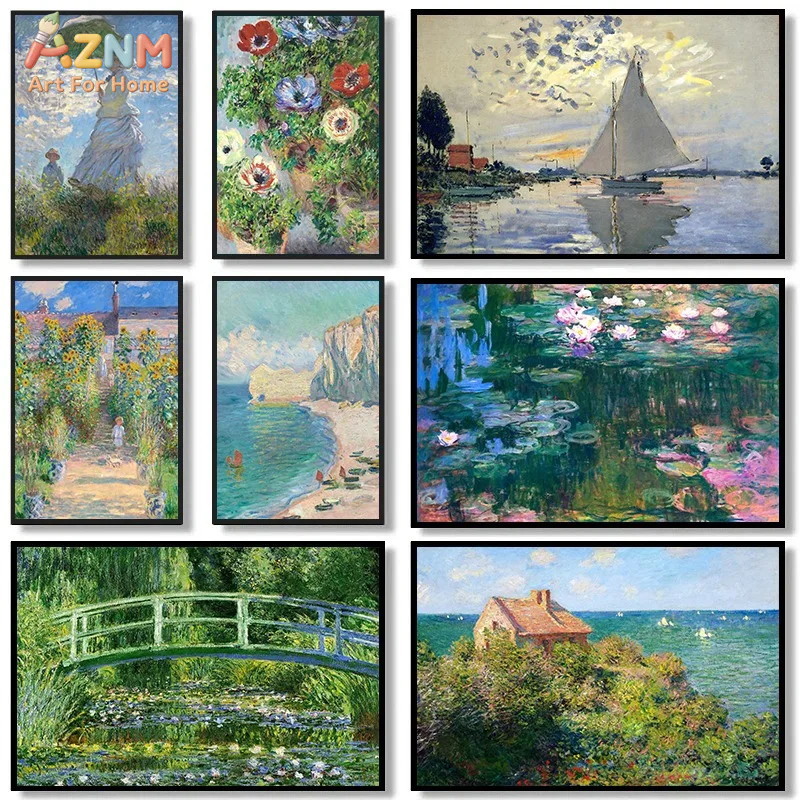 Claude Monet Water Lilies Clas - مراجعة Photography Angle وسعره