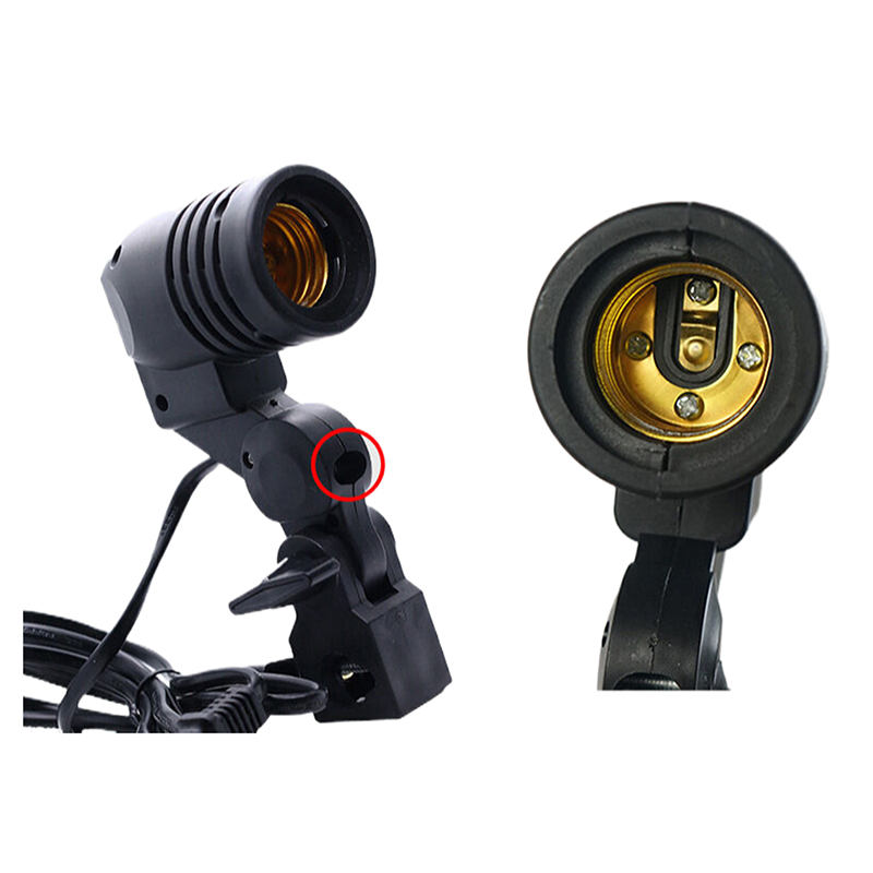 E27 AC Socket Lamp Single Head - مراجعة Photography Bulb وسعره