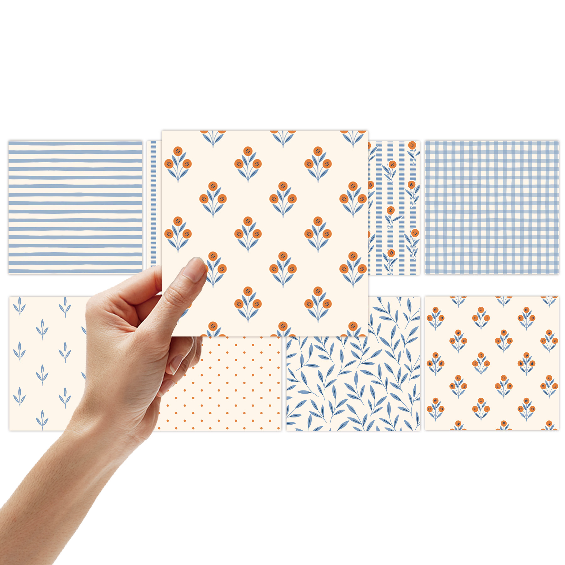 8 Sheets Fresh Plaid Scrapbook - مراجعة Photography Journal وسعره