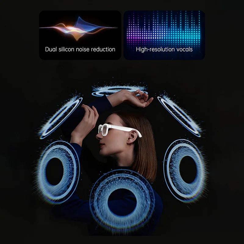 6K HD AI Camera Glasses 800MP  - مراجعة Photography Japanese وسعره