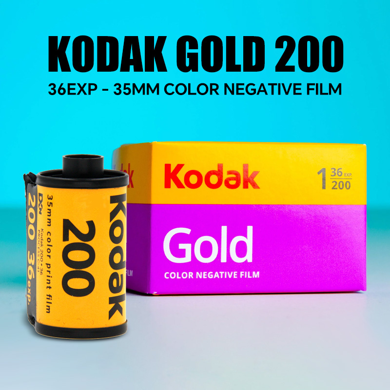 Original KODAK GOLD 200 35mm F - مراجعة Photography Date وسعره