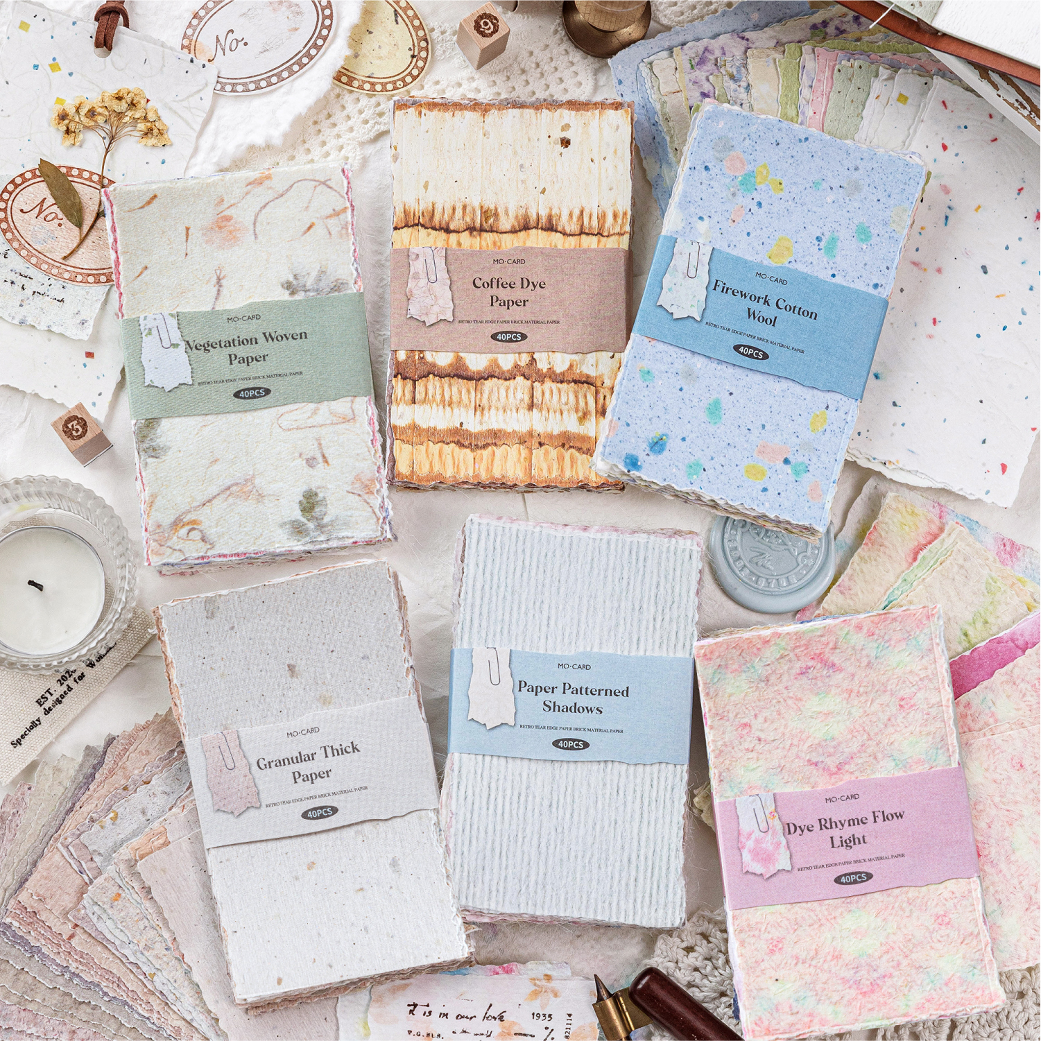 40 sheet Decor Scrapbook Vinta - مراجعة Photography Journal وسعره