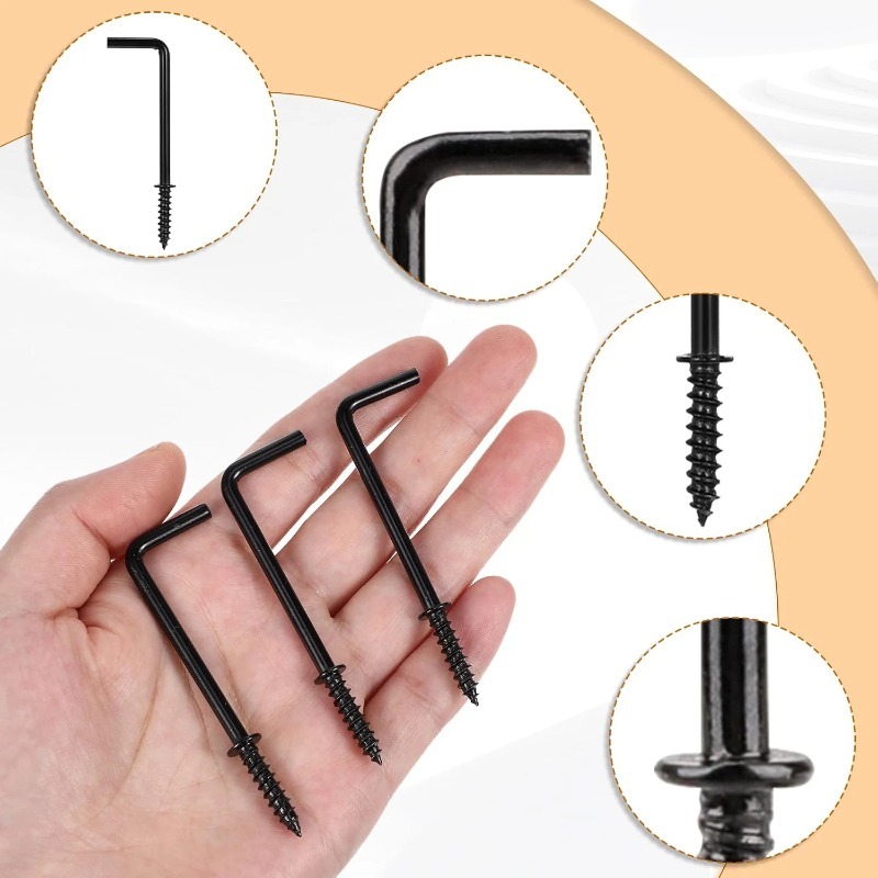 Black Self Tapping Screw Hook  - مراجعة Photography Angle وسعره