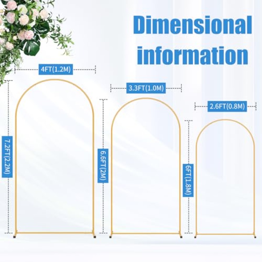 Metal Arch Backdrop Stand Set  - مراجعة Backdrop Stand Kit وسعره