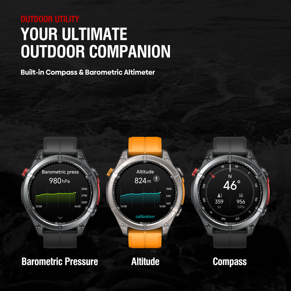 NEW Zeblaze Stratos 4 GPS Smar - مراجعة Intervalometer Timer وسعره