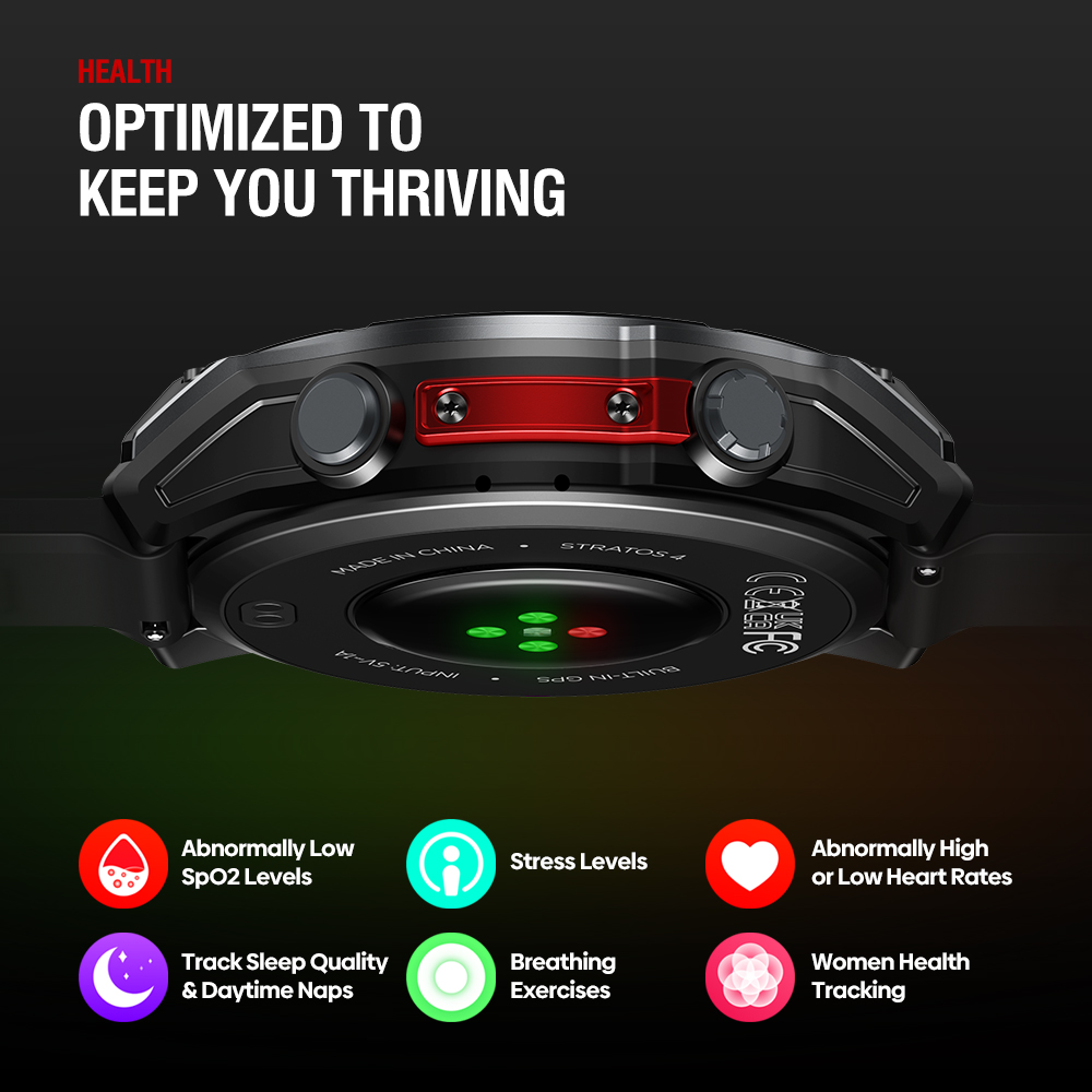 NEW Zeblaze Stratos 4 GPS Smar - مراجعة Intervalometer Timer وسعره