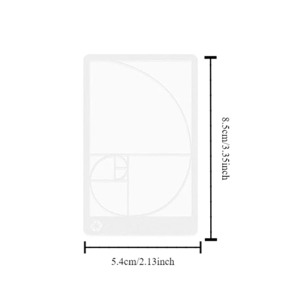 Viewfinder Ruler Golden Ratio  - مراجعة Photography Composition وسعره